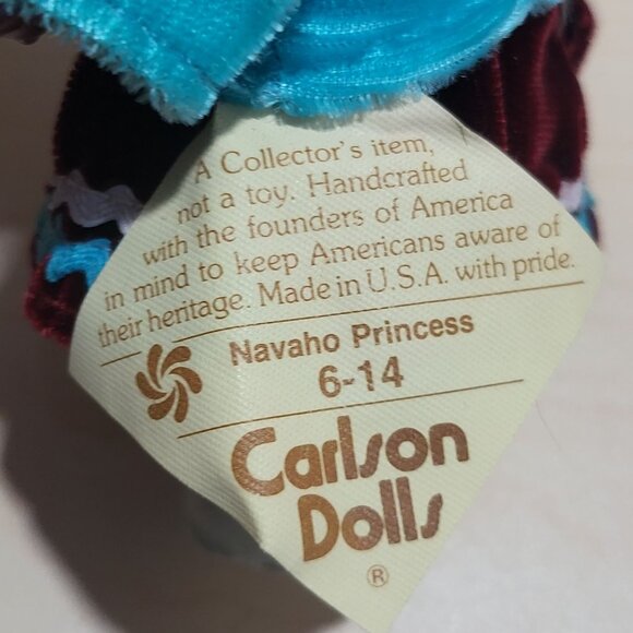 Carlson Navaho Princess Collector Doll - Picture 5 of 14